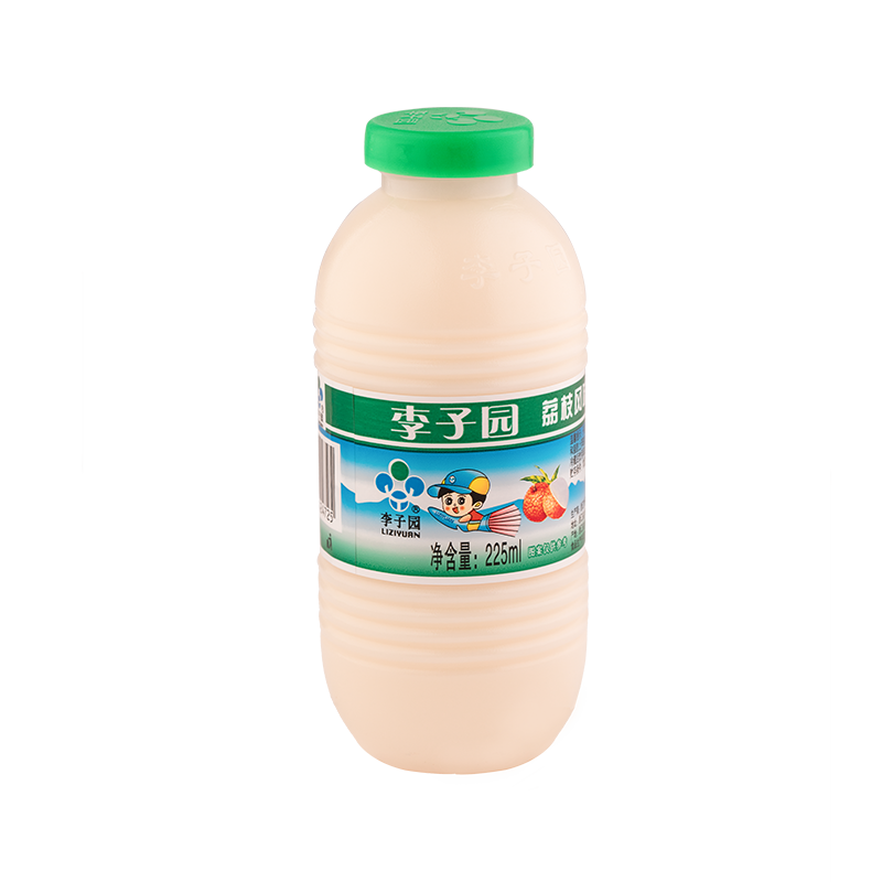 荔枝風(fēng)味乳飲料，單瓶?jī)艉?25ml